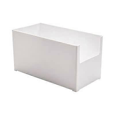 Cabinet Storage Box Plastic Spice Rack Organizer For Kitchen Tableware Storage Box Pot Box White