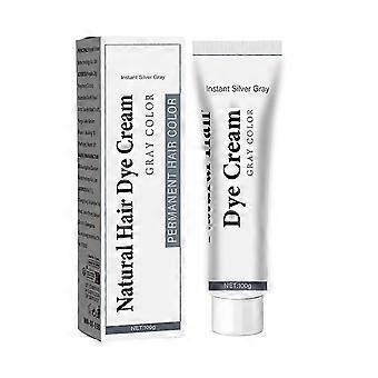 Gentle Moisturizing Gray Hair Cream - 100g. Soft Gray Hair In A Tube.