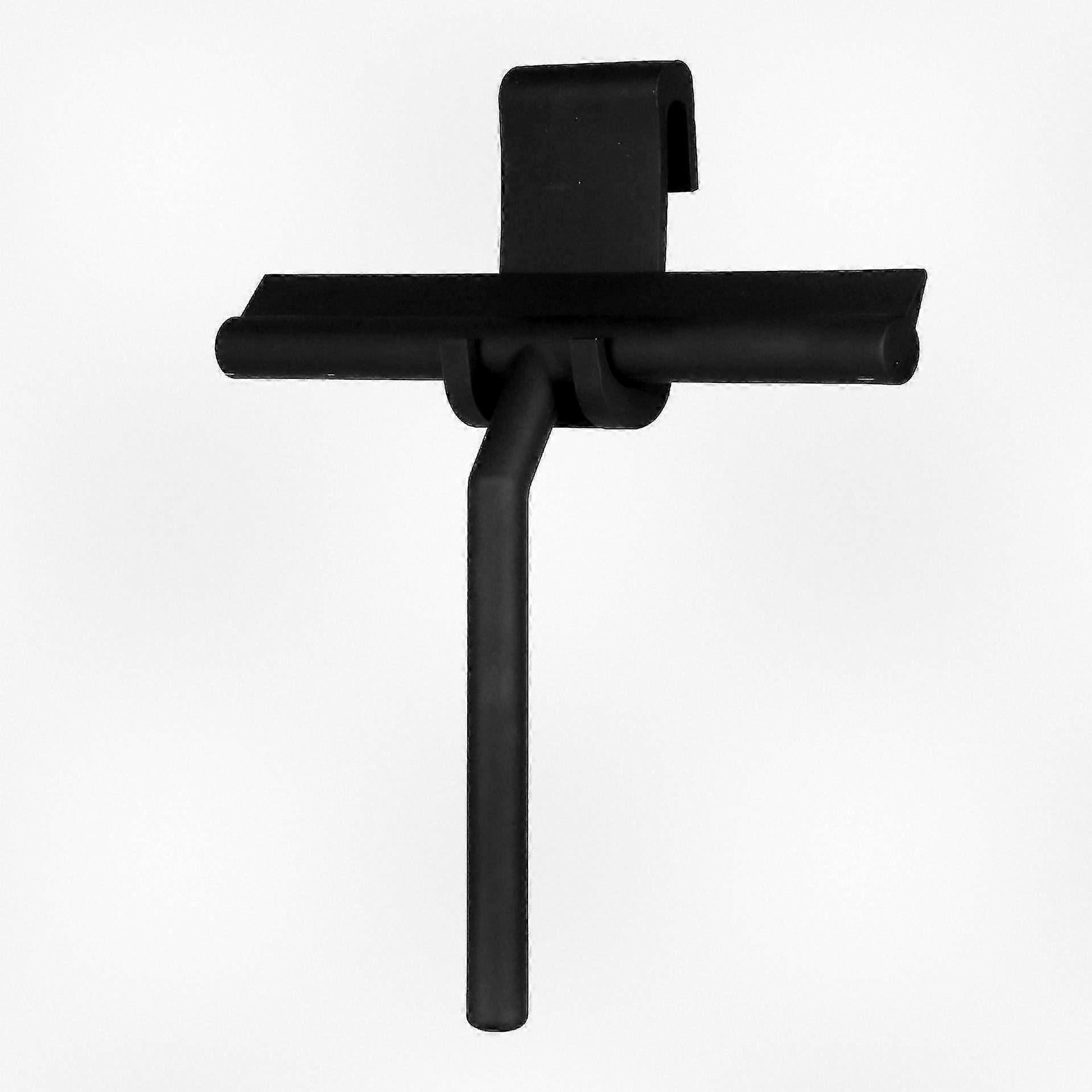 Efficient Bathroom Squeegee with Hanging Hook for Effective Cleaning - Window Squeegee Suitable for Various Uses, Black-Good Quality