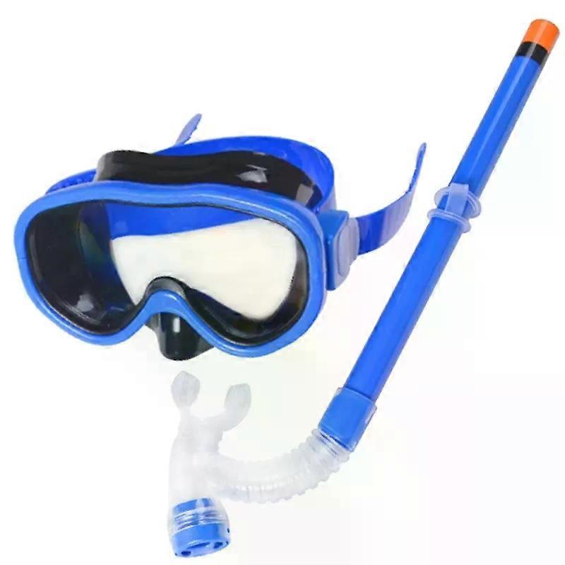 652D Kid Snorkel Set, Snorkeling Gear for Children Unisex Swimming Goggles, Anti-Fog Diving Masks Dry Top Snorkel Combo Set