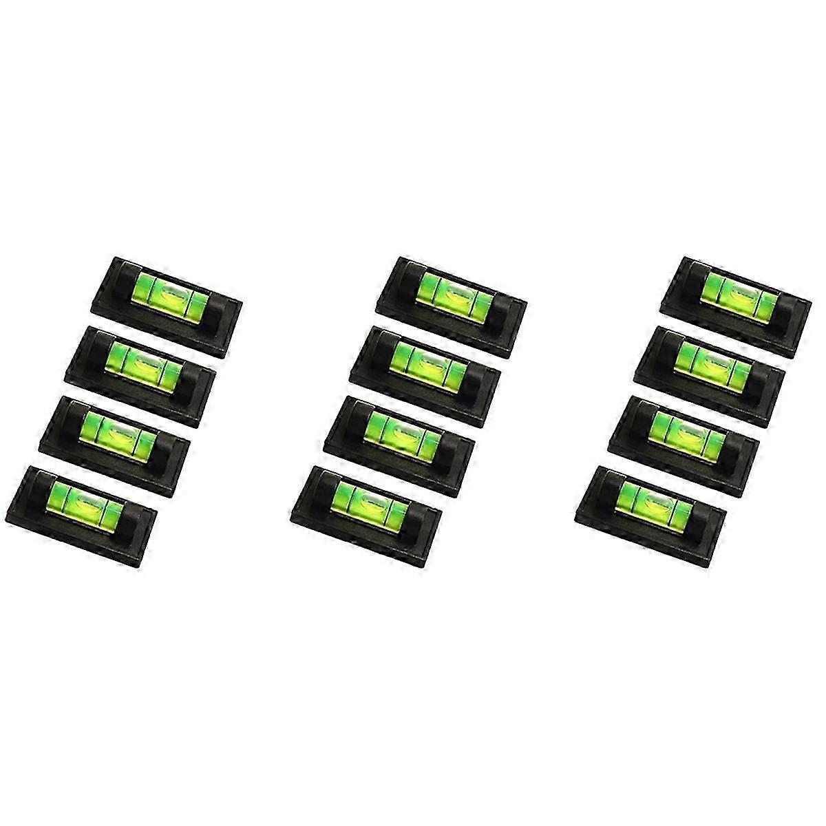 12Pcs Magnetic for Leveling Phonograph,Camera, Tripod, Machines, Spirit Level Measuring Tools (Magn