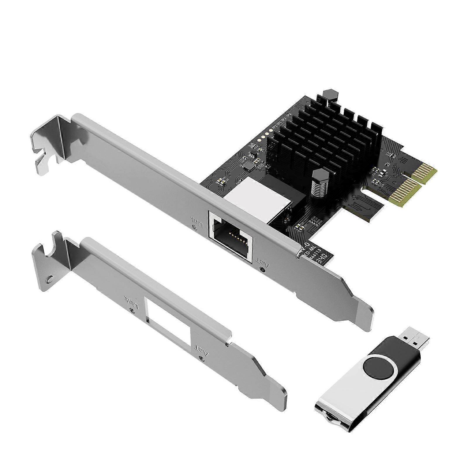 PCIe 5 Gbit/s Gigabit-Netzwerkkarte RJ45-Adapter mit RTL8126-Chipsatz zur Verbesserung der Datenübertragung und Stabilität