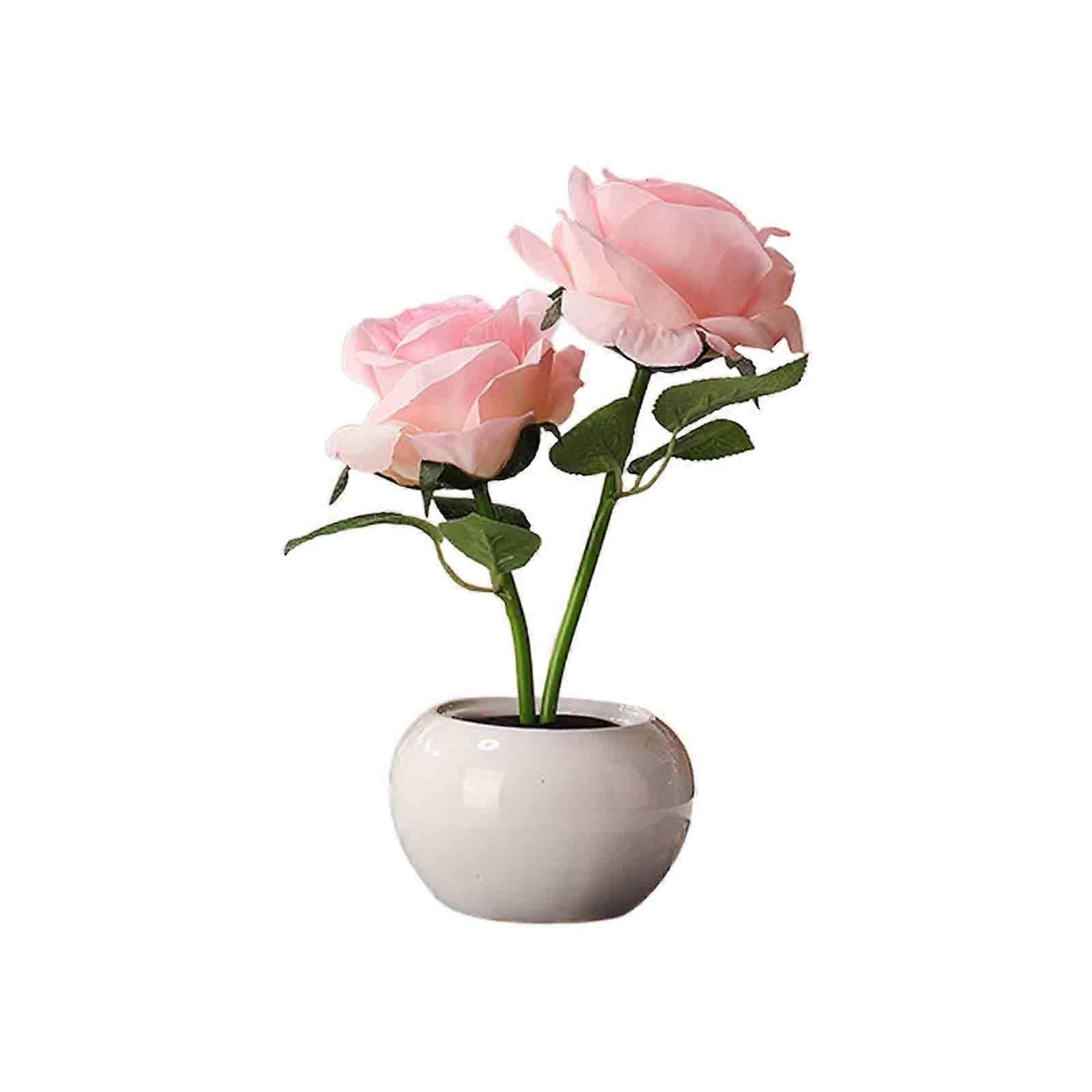 Flower Lamp,Tabletop Bonsai Tree Light,Rose Tree Lights,Rose Bonsai Tree Lights