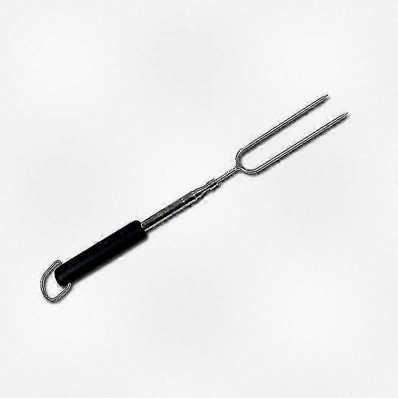 Adjustable Barbecue Fork Stainless Steel Tool for Grilling and Cooking, Compatible with Various Cooking Styles