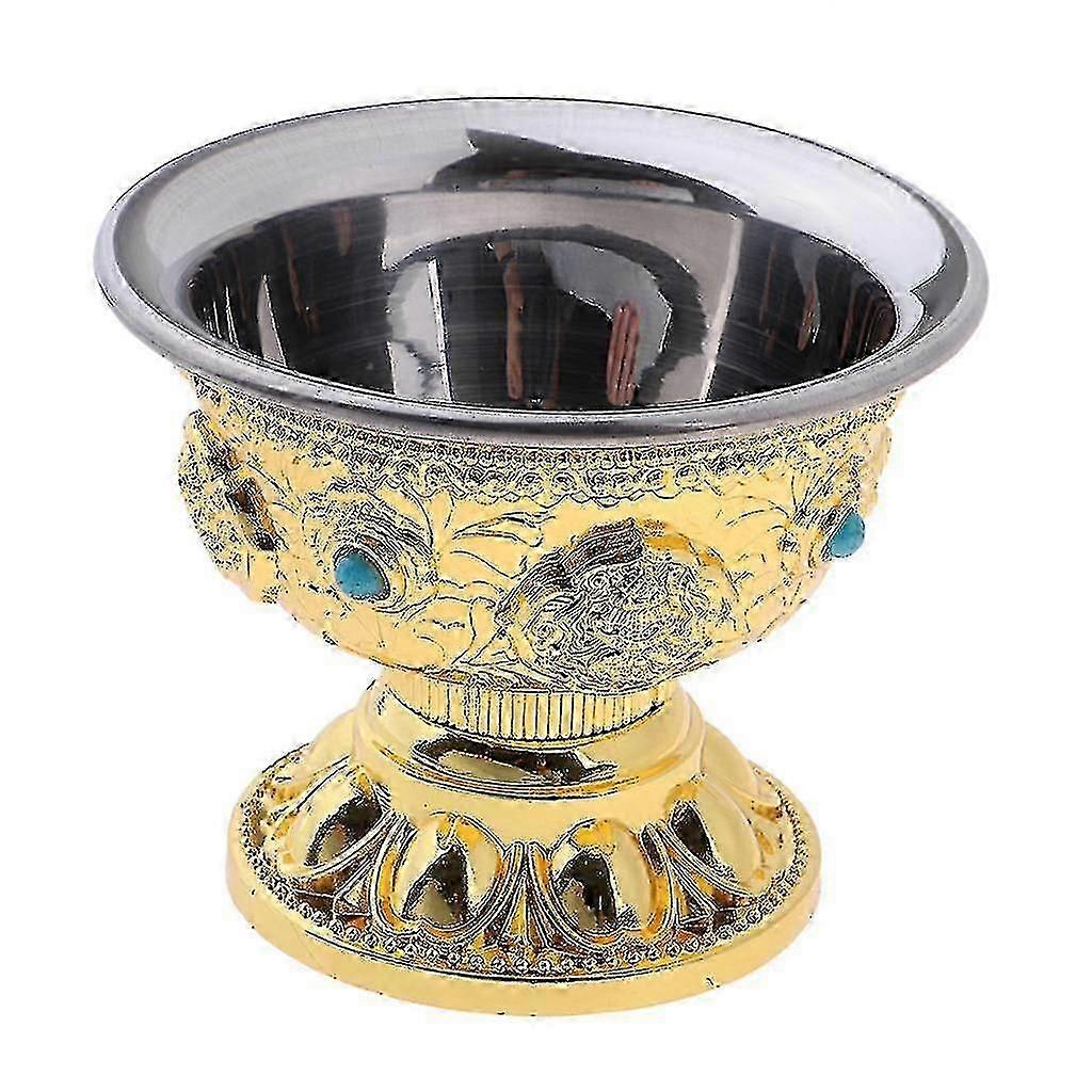 سبيكة الفاكهة الوعاء البوذية المعبد الديكور لوحة احتفالية دينية - أنت