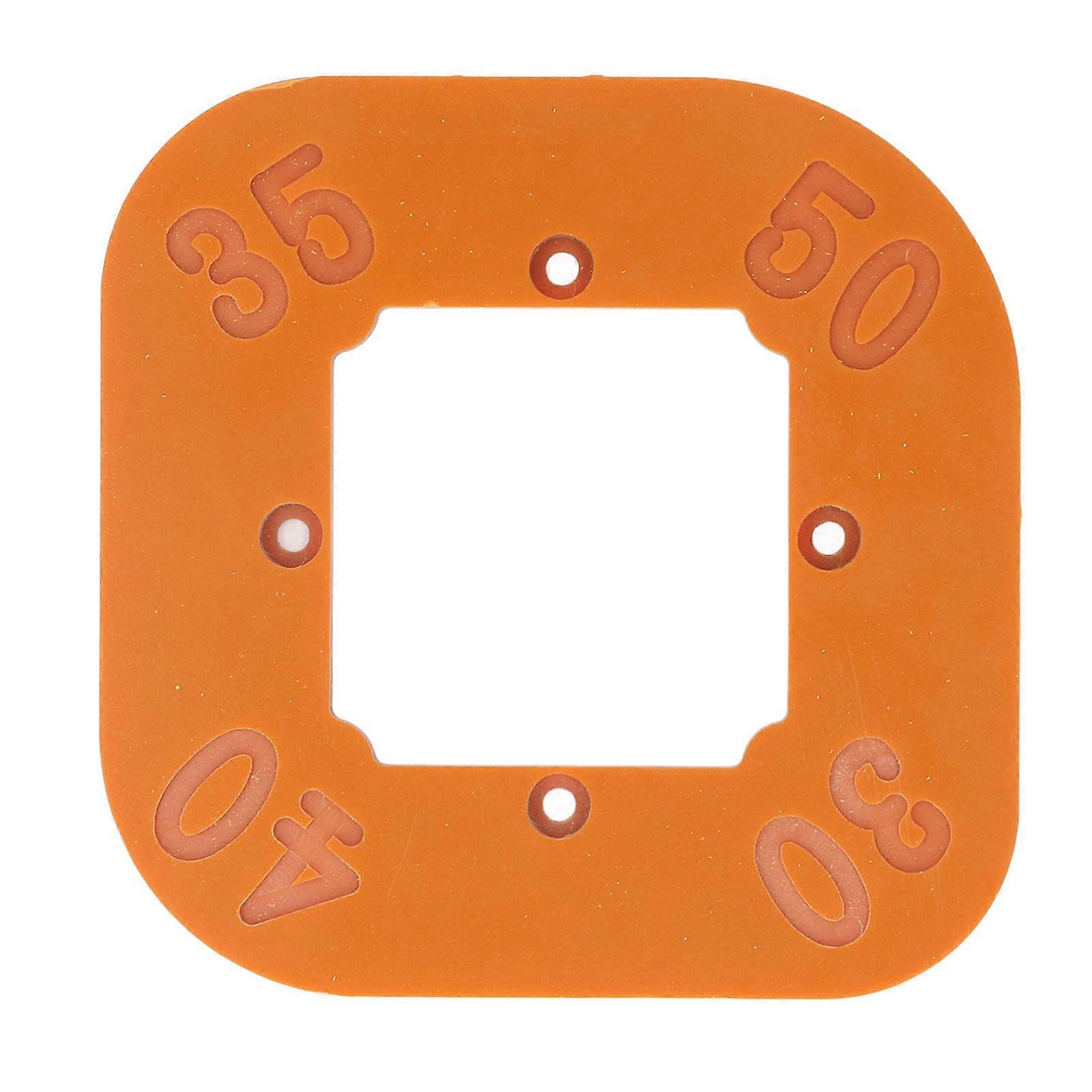 Round Corner Radius Template R30 R35 R40 R50 Arc Routing Jig Locating Tool for Woodworking Projects 