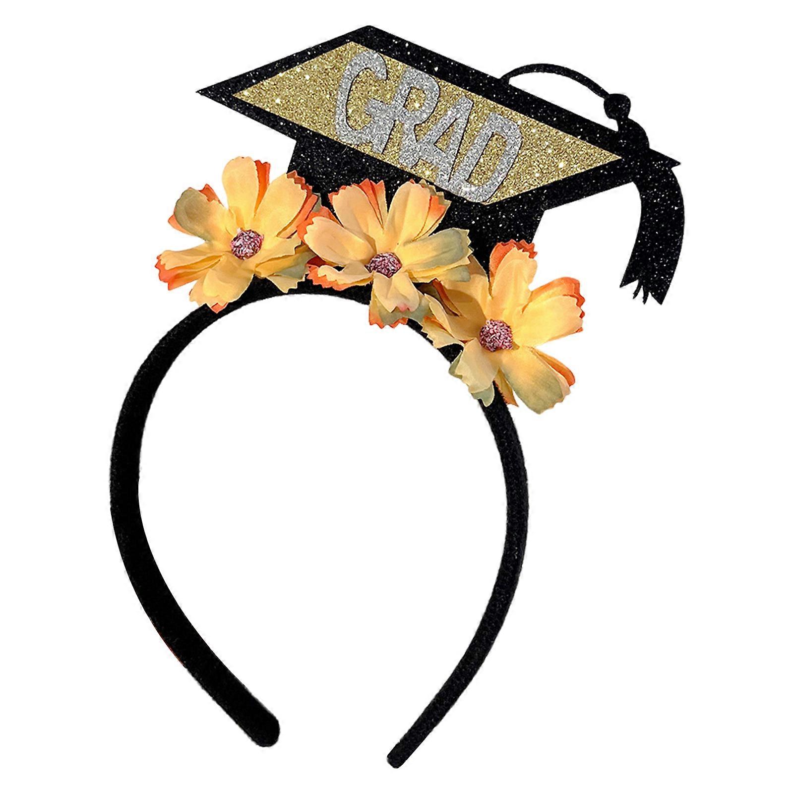 Mini Graduation Hat Headband Comfortable Mini Bachelor Cap Headpiece
