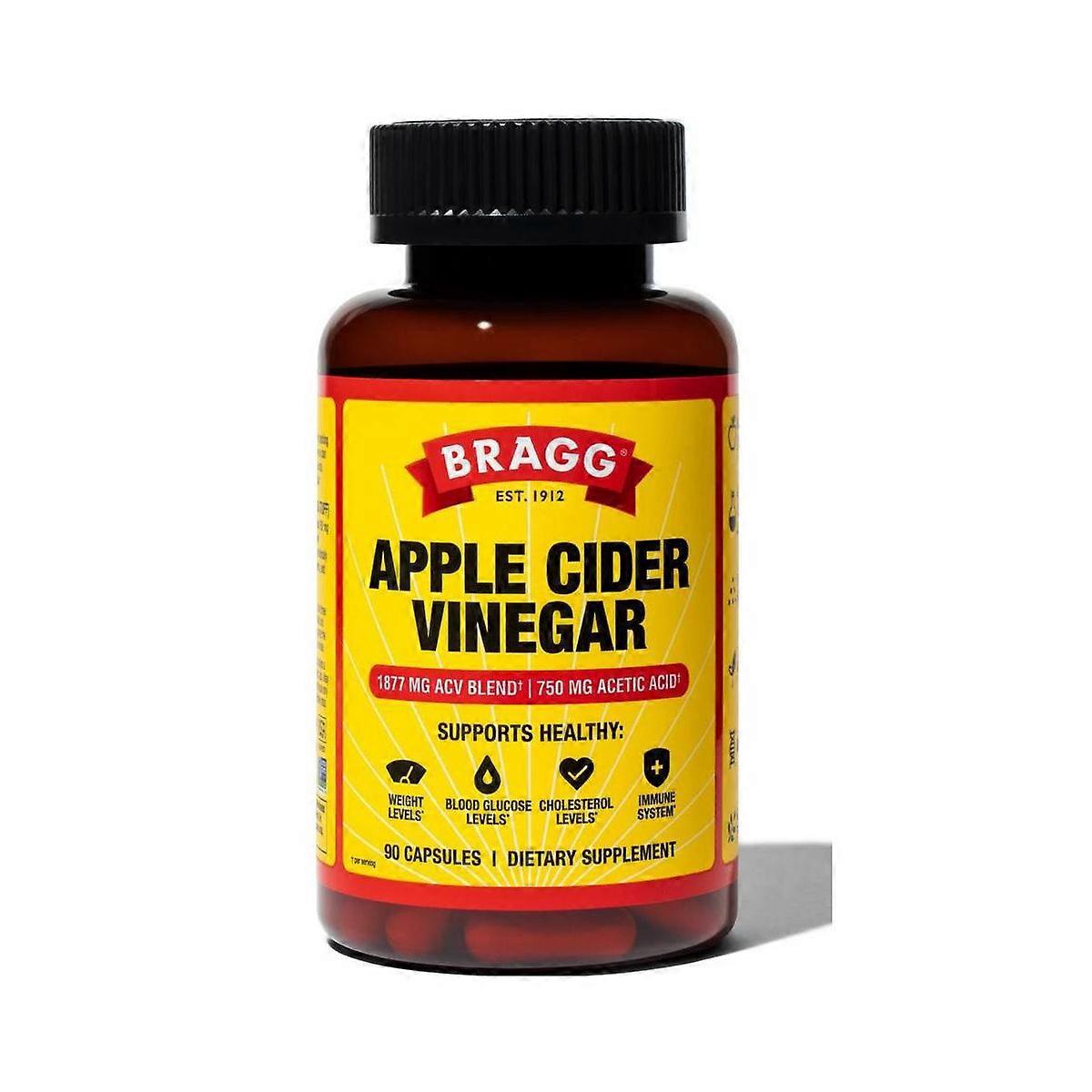 Bragg Elma Sirkesi Vegan Takviyeleri - 90ct