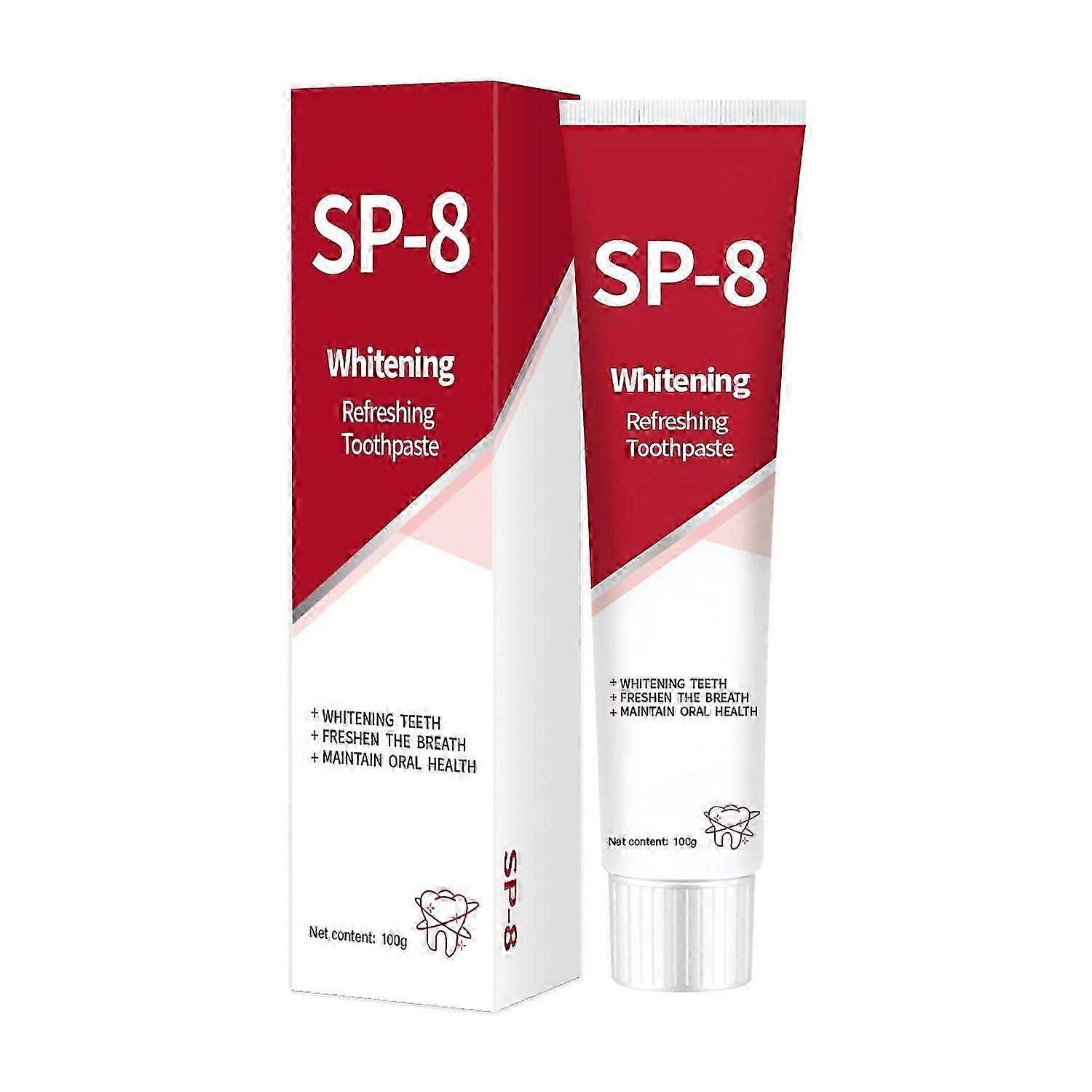 Super Probiotic Sp-8 Toothpaste,Sp 8 Pasta Dental,SP-8 Ultra Whitening Toothpaste,SP8 Probiotic Toothpaste,Fresh Breath,Deep Cleaning Care Toothpaste