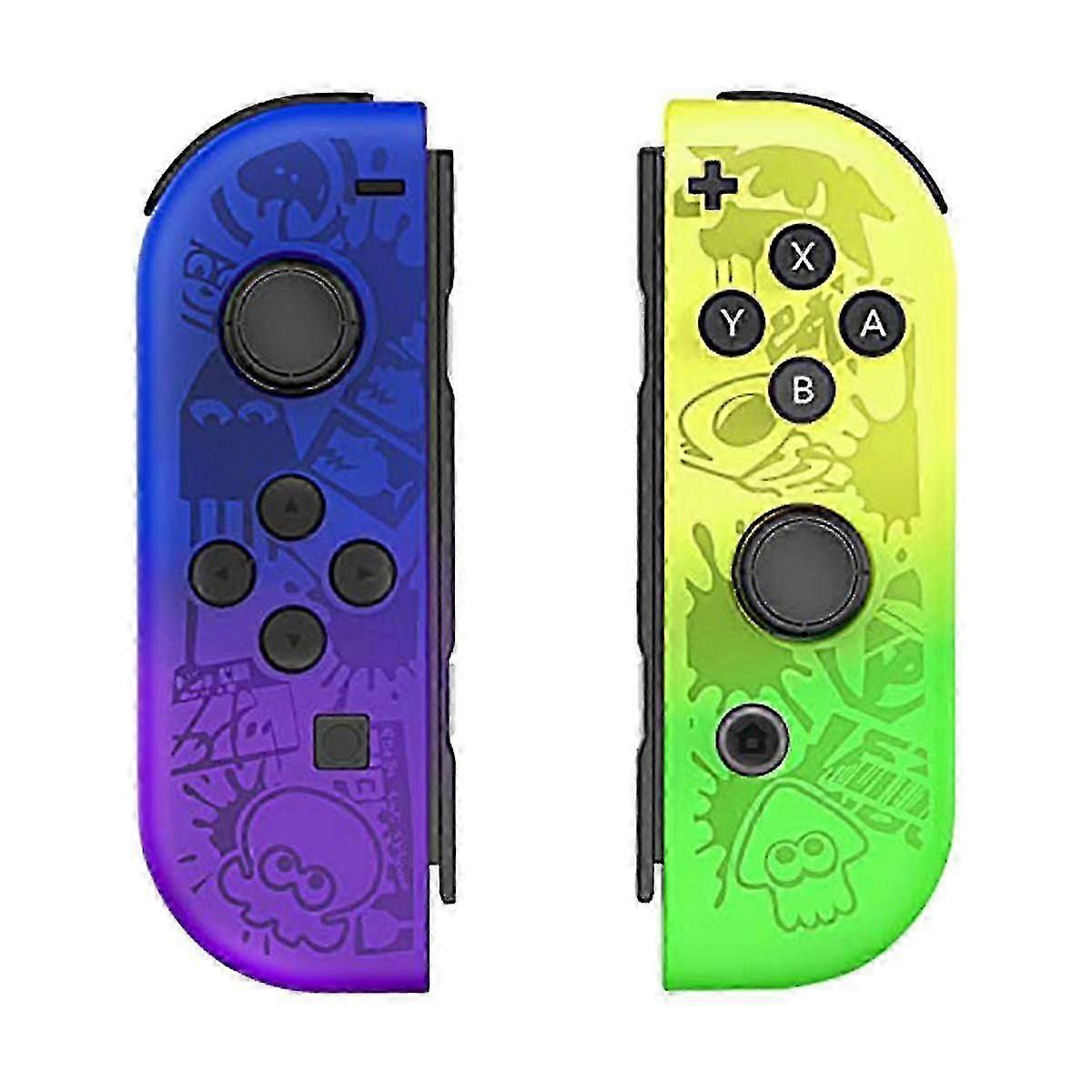 Handle Game Controller compatible with Nintendo Switch, Wireless Controller with Double Vibration, Wake-Up/Screenshot/Motion Control