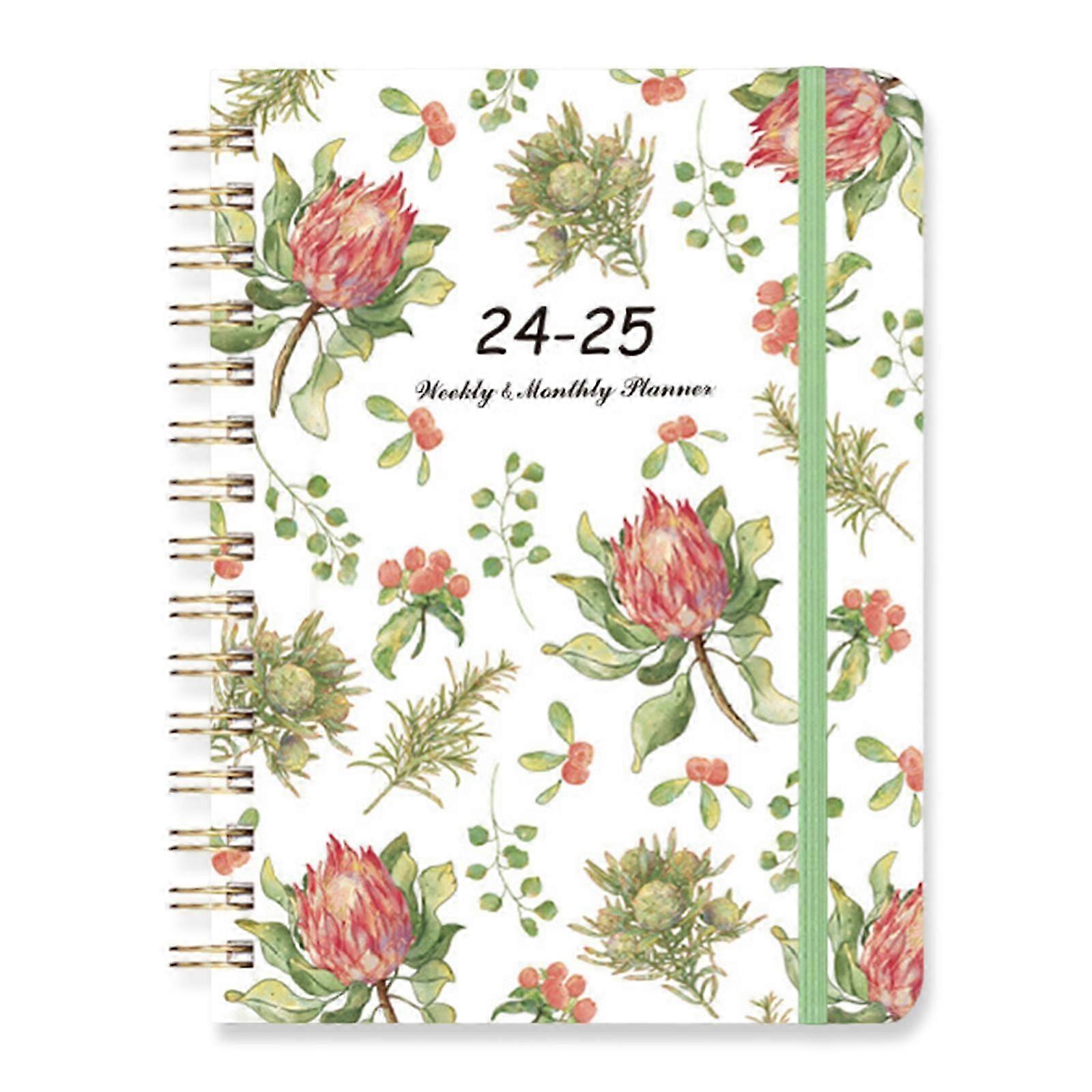 2025 マンスリープランナー/カレンダー - 2025 カレンダー マンスリープランナー、2025 年 1 月 - 2025 年 12 月 プランナー、マンスリー タブ、厚紙 2025