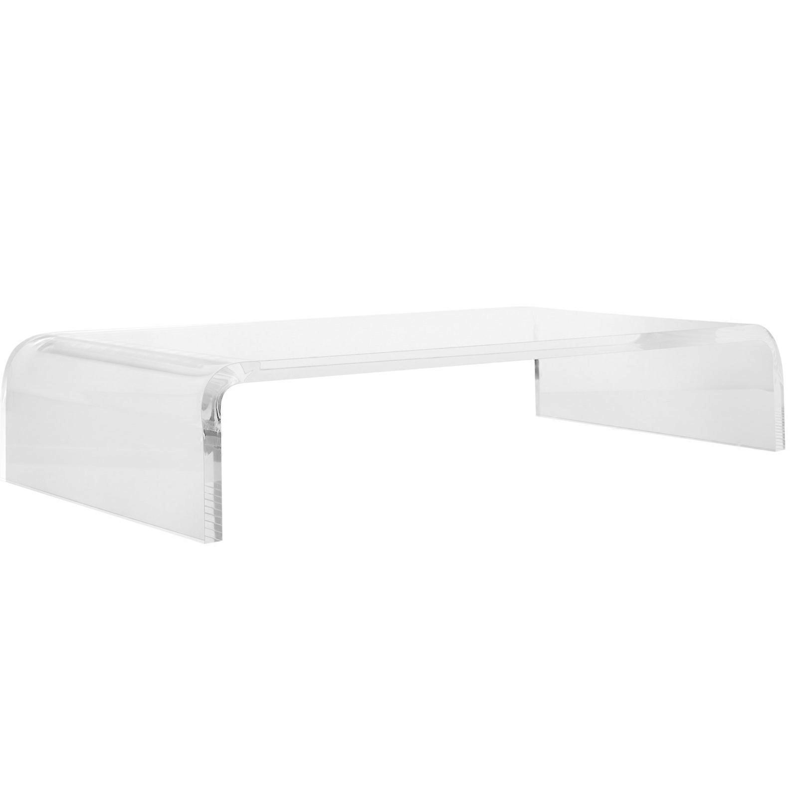 Clear Acrylic Keyboard Cover with Stand – Dust Protector for Cats & Pets, Stylish Home Office Accessory