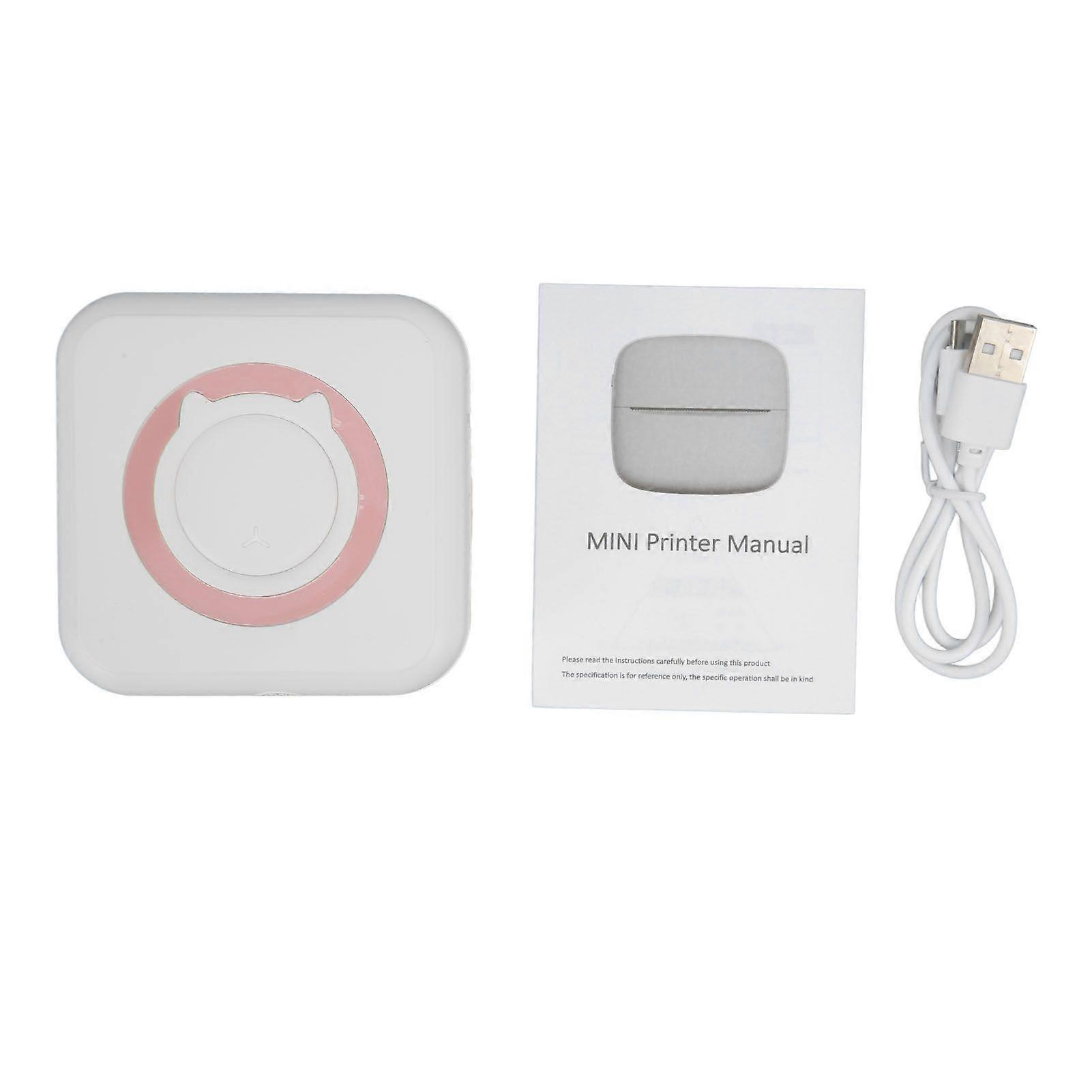 2025 Latest Model  Inkless Pocket Printer Mini Portable Inkless Bluetooth