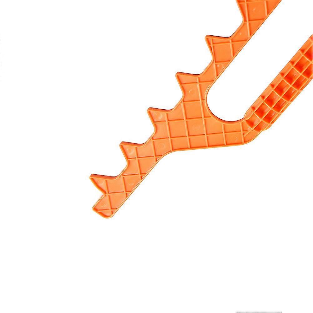 The **Practical Yellow Bee Hive Rake Frame Spacer Beekeeping Tool With Teeth Distance Measurement** is a tool designed to assist beekeepers in