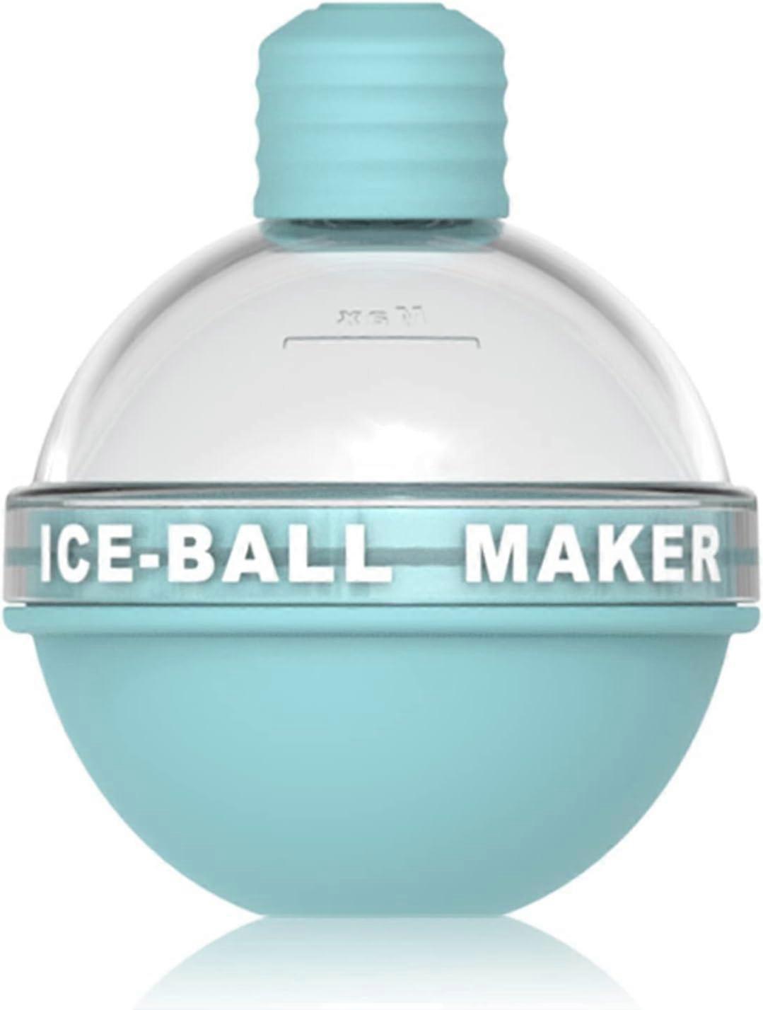 Whiskey Ice Cube Maker Silicone Ball Shape Spherical Round Ice Cube Mould Machine Quick Freezer Ice Mold Tray Kitchen Gadgets