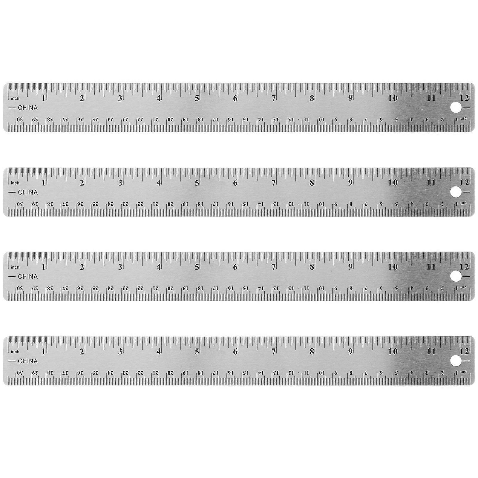 Measuring Rulers Cork Straight Ruler Drawing Ruler Home Office Engineering Tasks Wood Material 30x3 5cm Accurate Scale