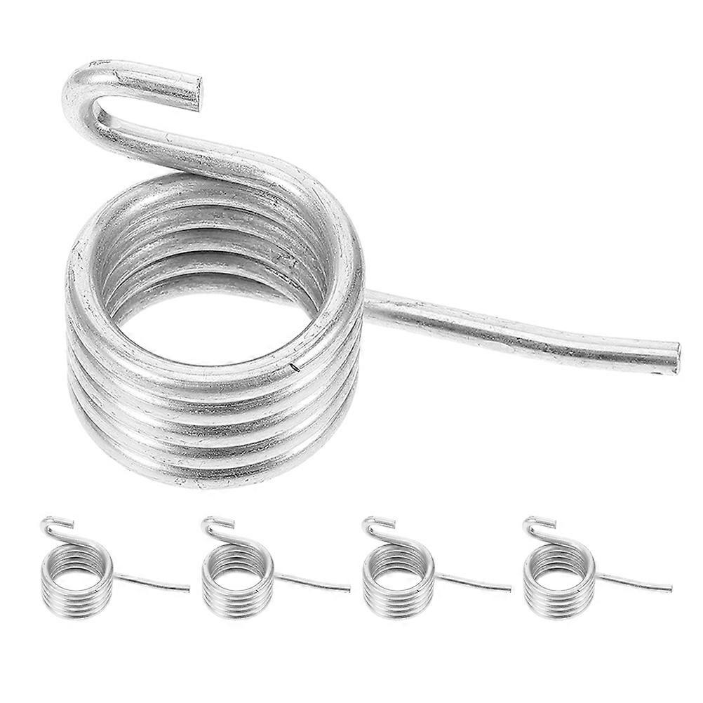 Mop Pedal Spring Replacement Durable Performance Commercial Mop Bucket Parts Silver 5Pack