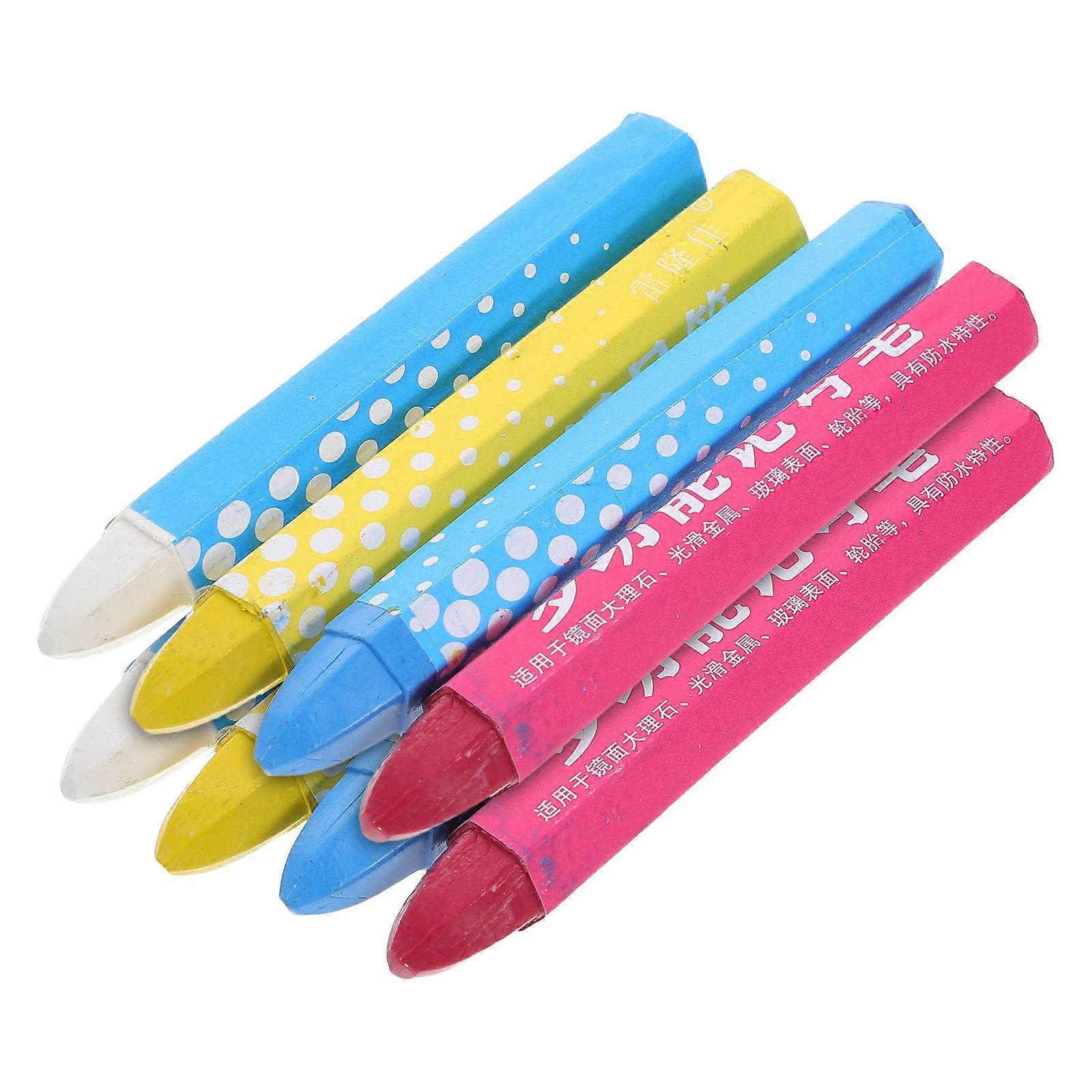 8pcs Tire Marking Pen Safe Formula Tire Writing Marker for Cars, Motorcycles, and Vehicle Maintenance Replacement