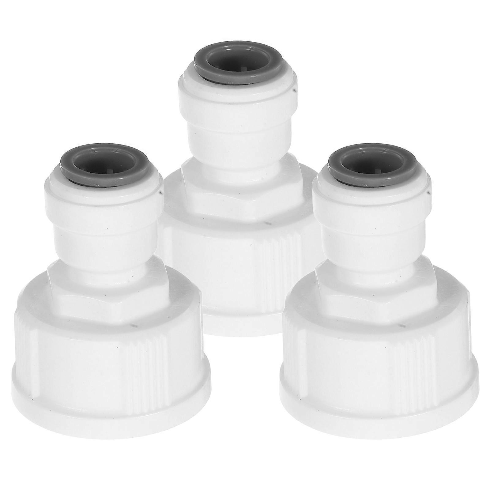 Water Hose Quick Connect Fitting Quick Connection For Water Purifier Use 3Pcs