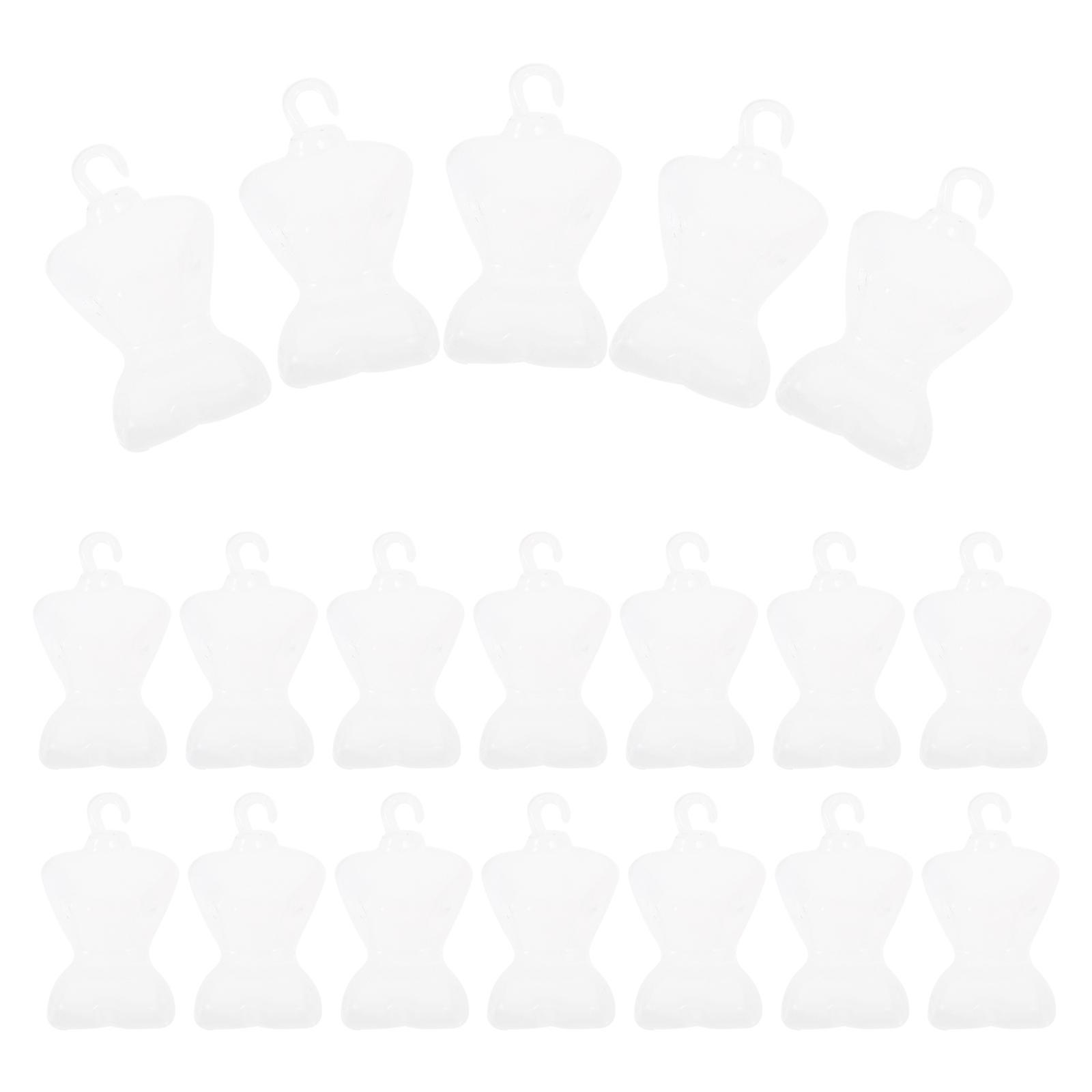 100pcs Miniature Doll Clothes Hangers for Wardrobe Display and Storage – Smooth Surface, Safe & Reliable for Dresses, Suits & Accessories
