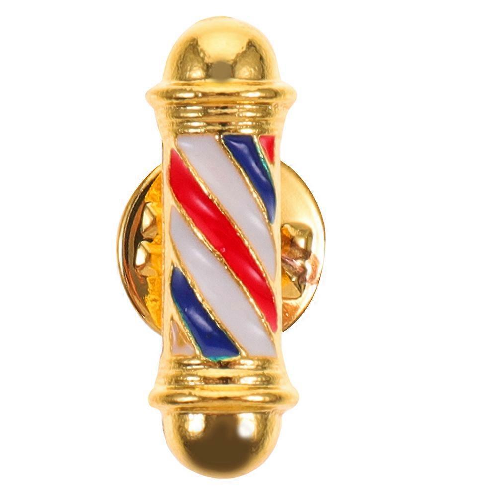 Brooch Multi Color Plating Alloy Enamel Identification Badge for Professional Use Vintage Style 1PC