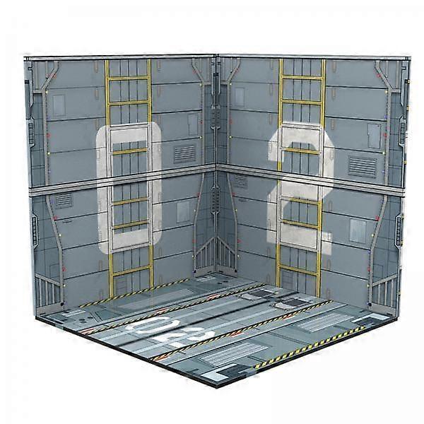 2 x 1/12 Scale Backdrop Show Collection Layout Diorama Style