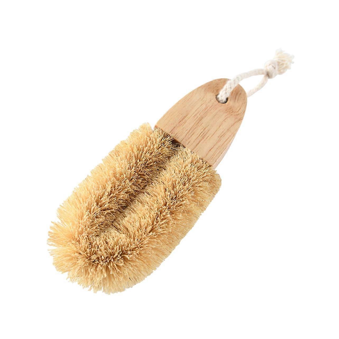 Förmige Professional Multifunctional Pot Brush for Wok and Frying Pans Durable Handle with Practical Lanyard for Bathroom Cleaning