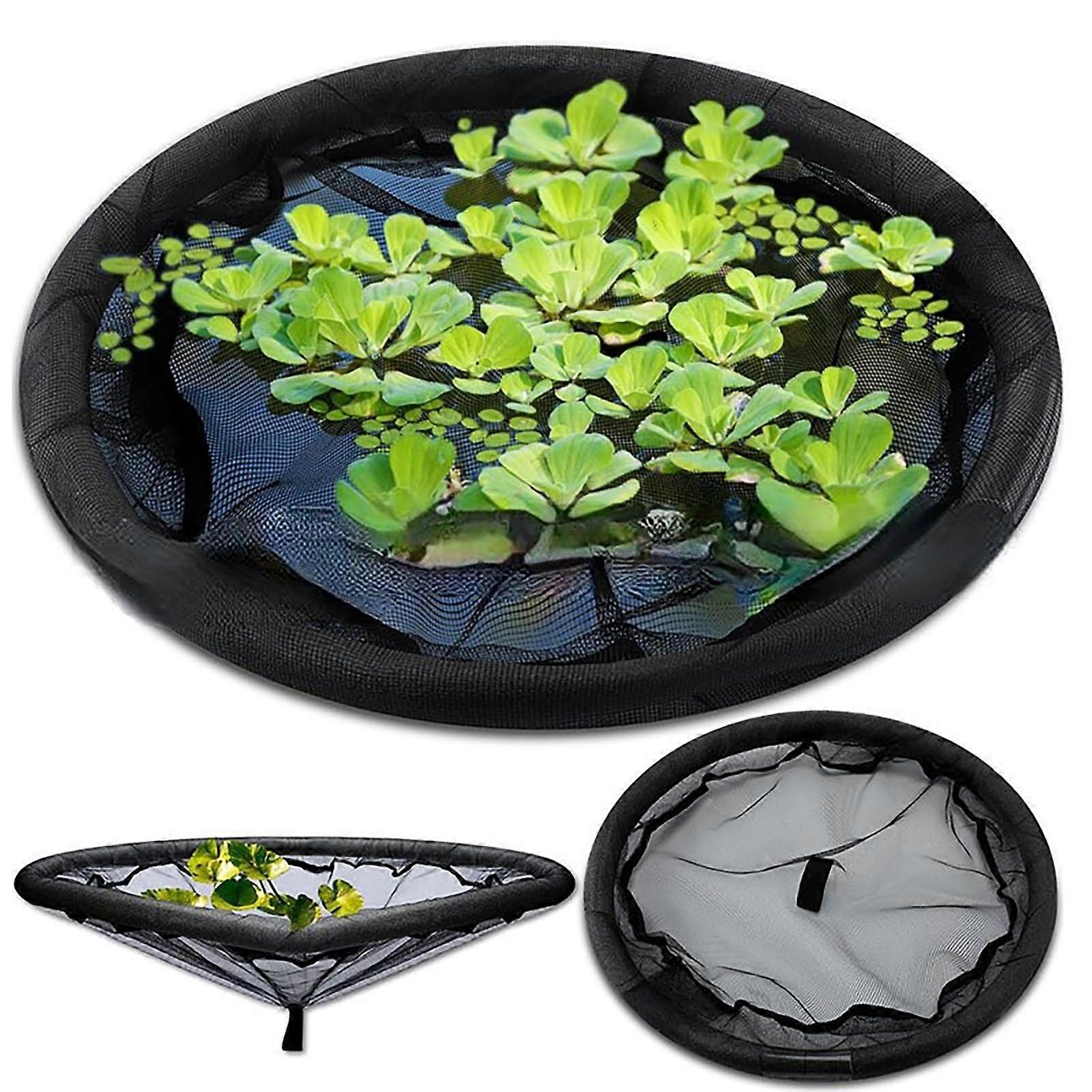 3 Pack Floating Fish Barrier for Pond Plants, Round Floating Flora Islands, Protects Aquatic Plants from Fish
