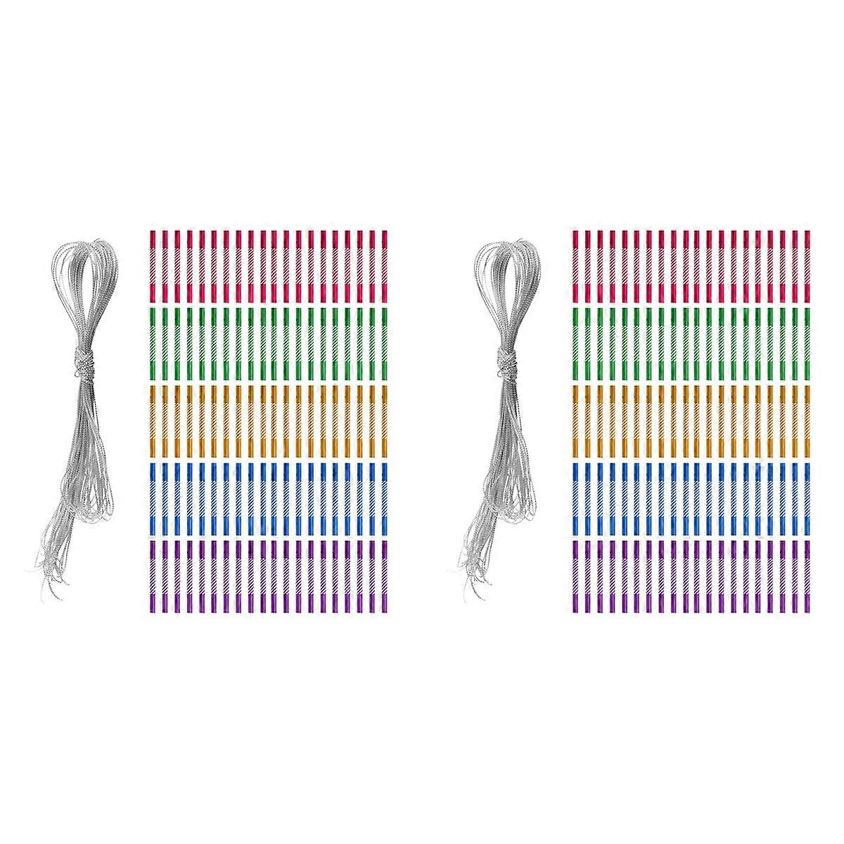 100Pcs DIY Wind Chim Hohl Wind Spinner Rohr Wind Chim