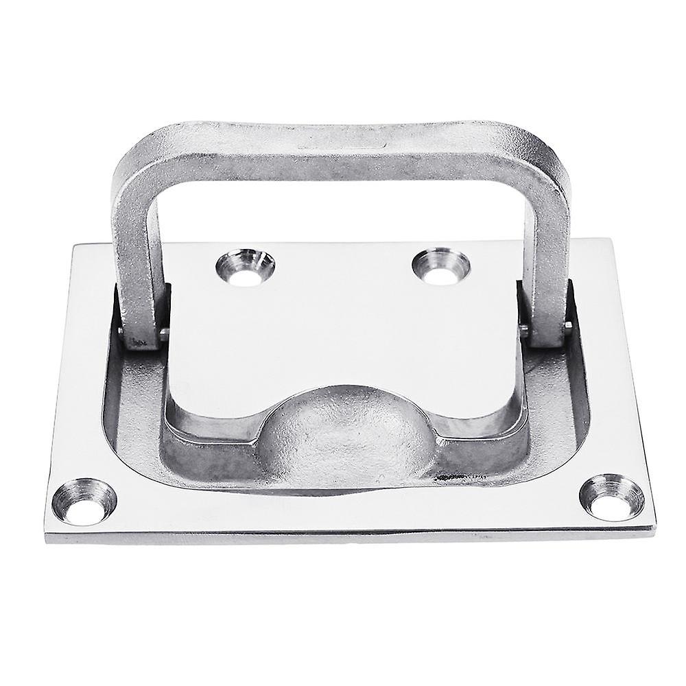 Stainless Steel 316 Flush Hatch Lift Ring Hatch Pull Handle Locker Cabinet Hardware