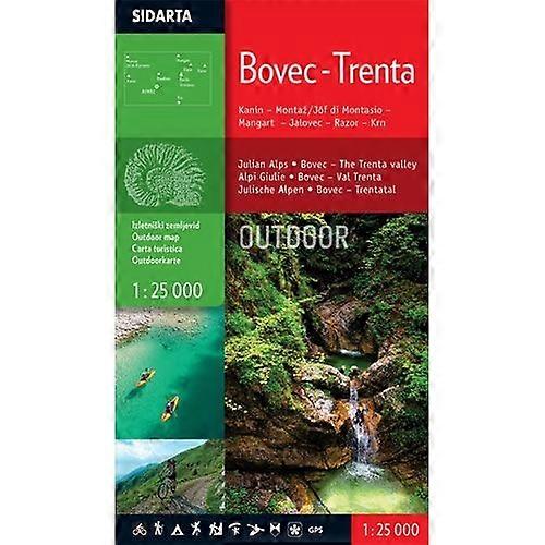 Bovec And Trenta Walking Map