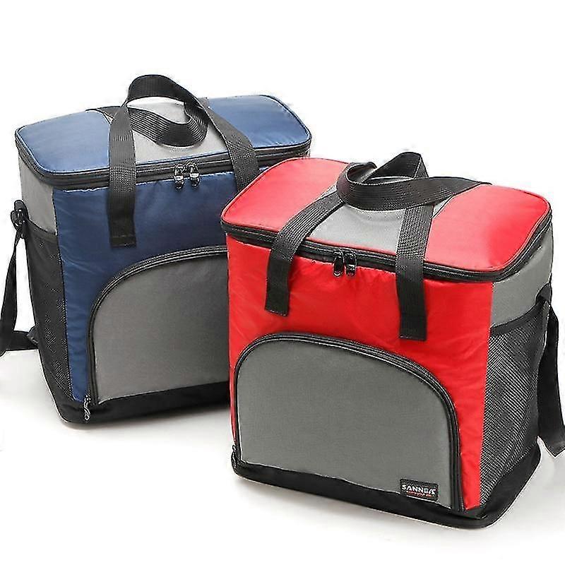25L Large Capacity Waterproof Thermal Cooler Bag - Portable, Insulated, Plain Color, Suitable for a Popular Brand