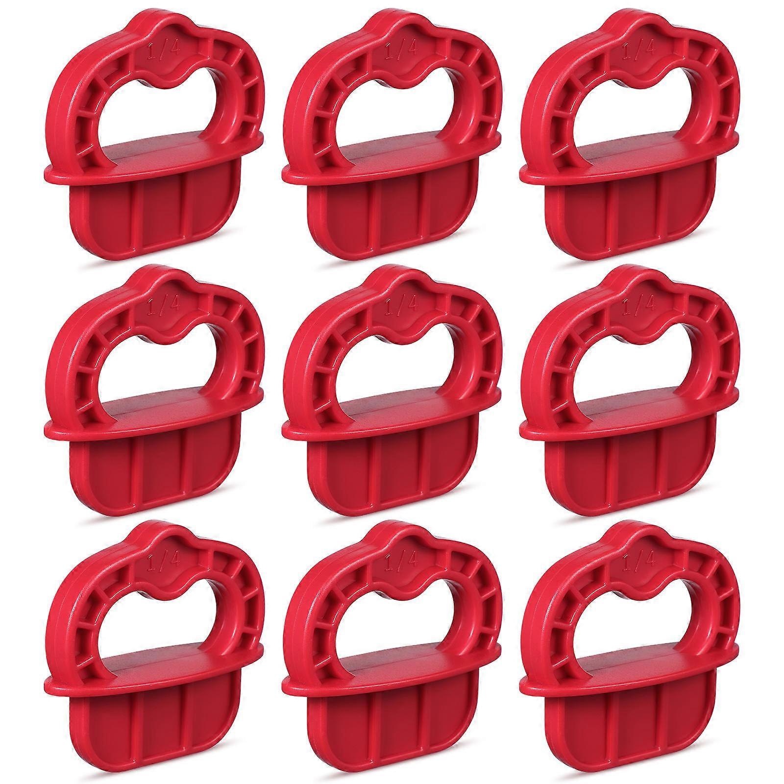 Decking Tools Circular Shape Plastic Material Prevent Buckling For Outdoor Deck Installation 12Set