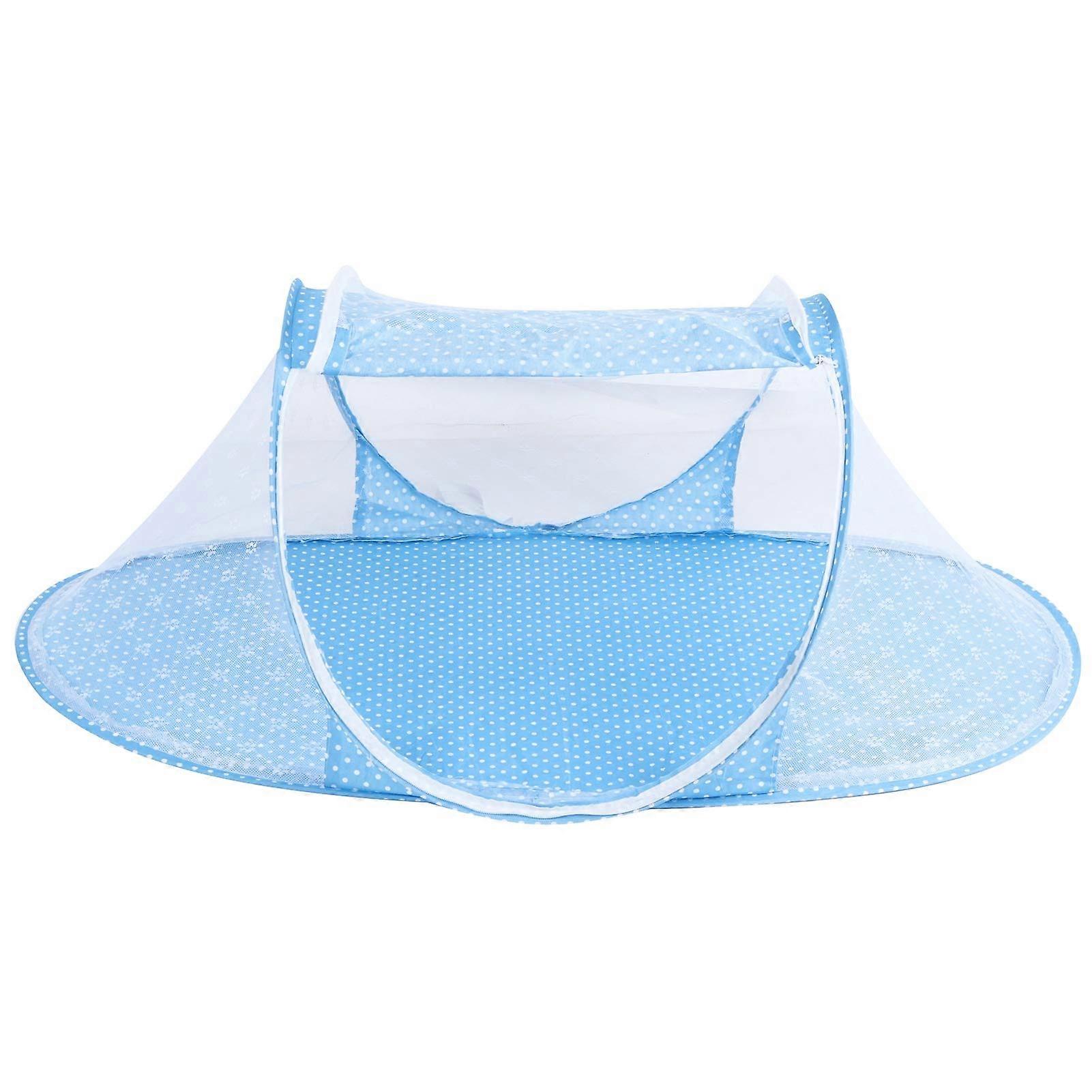 Portable Foldable Mosquito Net, Universal Infant Mosquito Net for Mesh Bed, Newborn Bed Net for Indoor and Outdoor Use, Travel or Home in Summer.