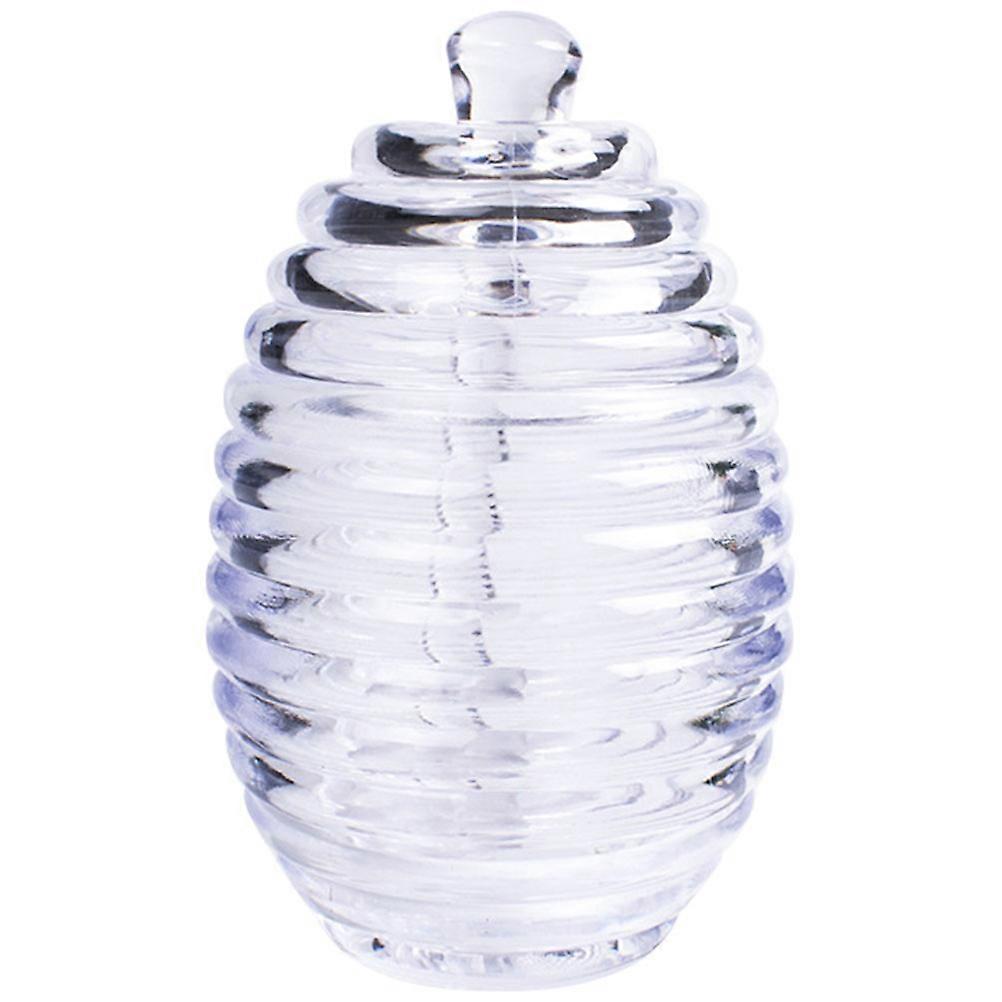 1 Set of Transparent Honey Storage Jar Food Storage Container
