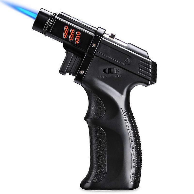 Cigar Lighter Inflatable Windproof Direct Impact Electronic Cigarette Lighter Gift Box Clb-0907