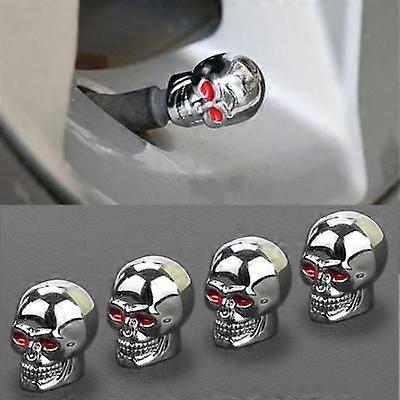 Skull Valve Cap Valve Valve Cap Dust Cap Car' Valve Valve Cap Skull Bicycle