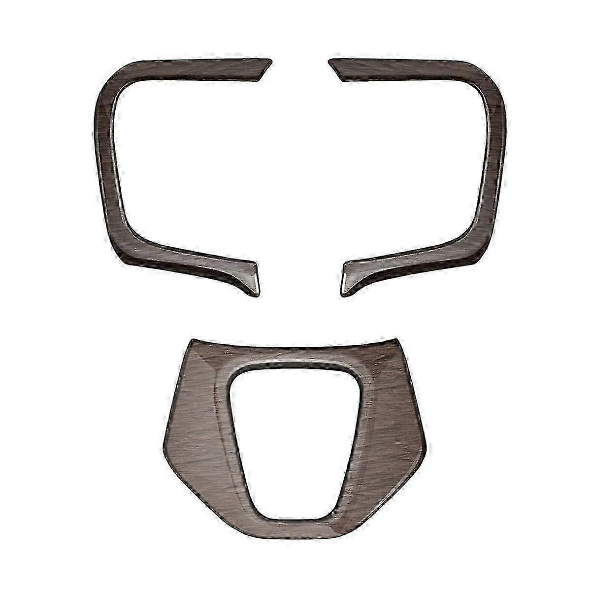 Car Wood Grain Steering Wheel Trim Frame Cover Sticker for a Certain Brand 40 Series