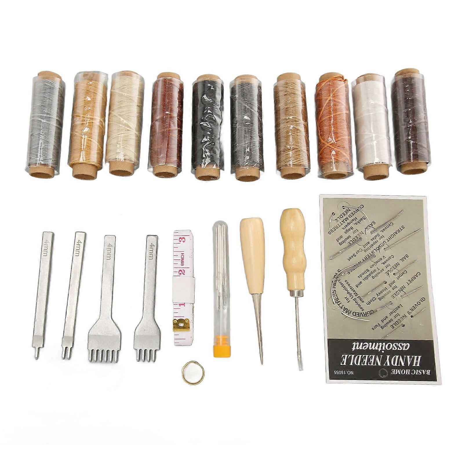 2025 Latest Model  Leather Sewing Kit Leather Working Supplies with Pointed