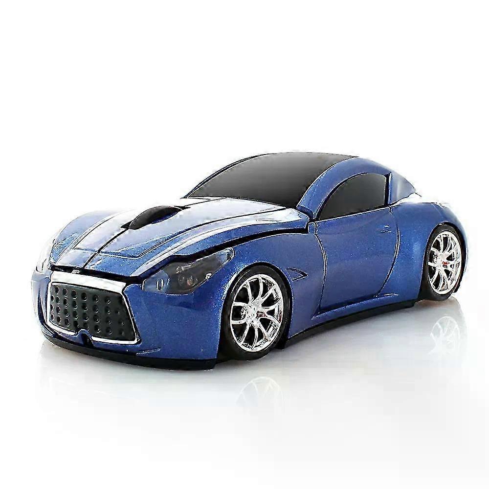 Wireless 2.4G Sports Car Mouse Creative Design Lightweight Portable Mouse Cool Appearance Office Use Gift for Kids Small Size