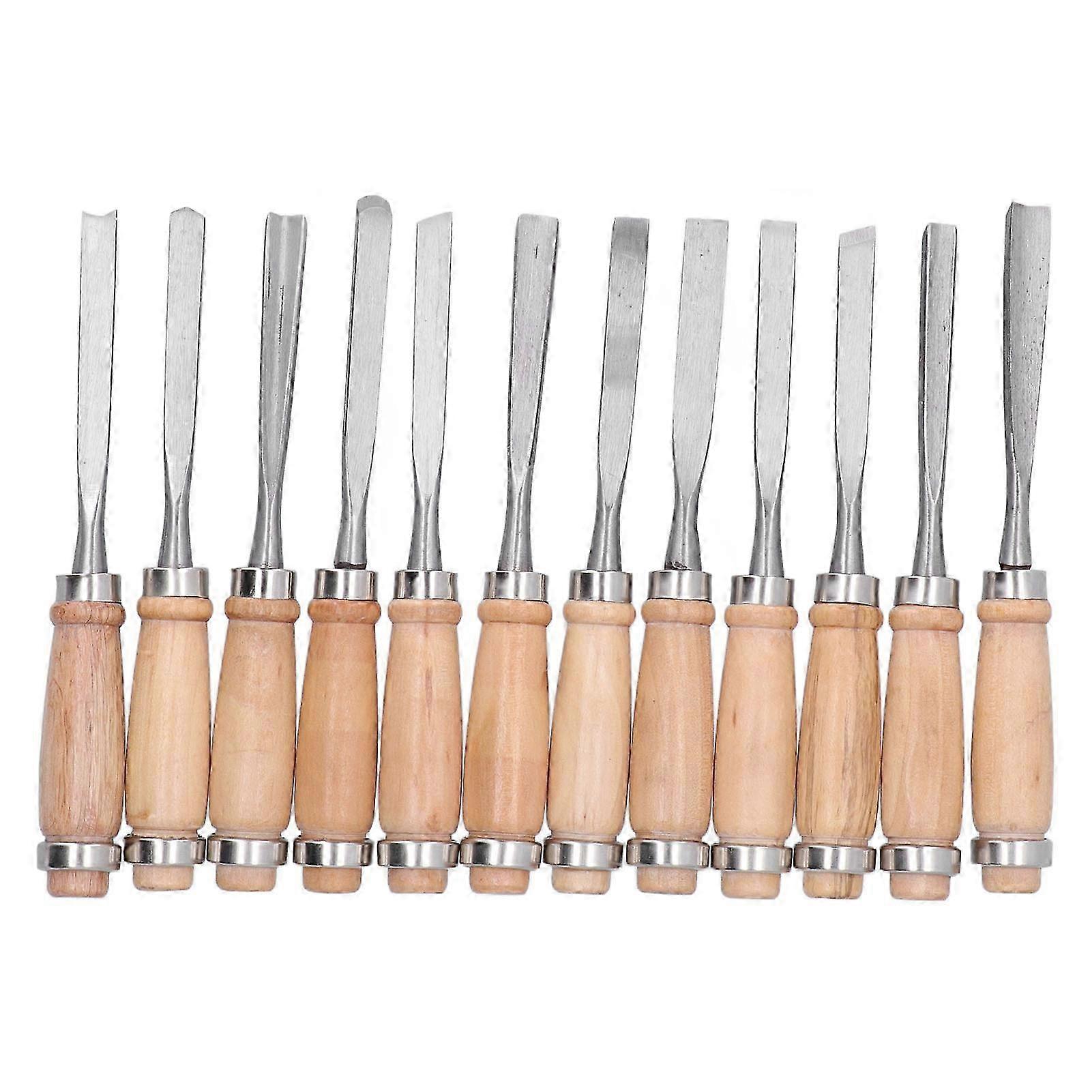 12kpl puun sorvaustalttojen urat jakotyökalusarja puuntyöstötarvikkeisiin 8 tuumaa