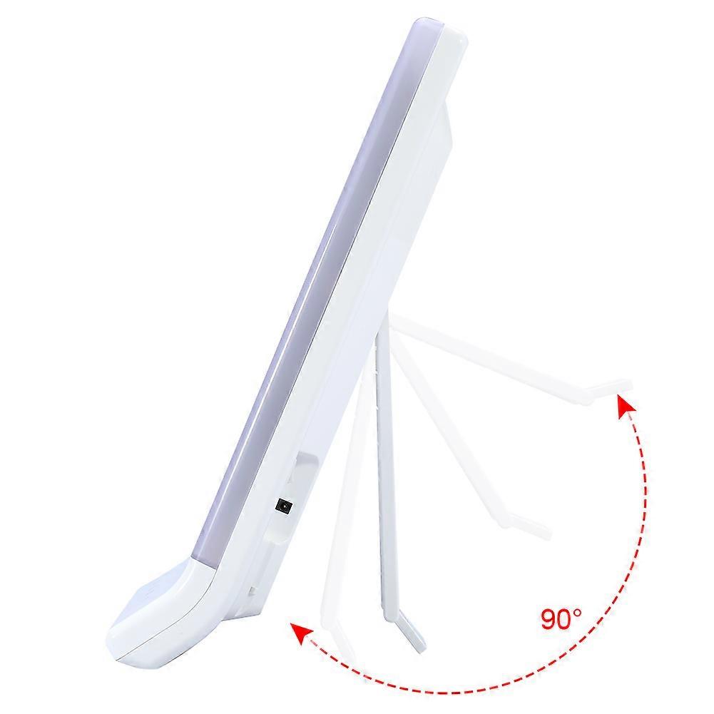 LED Lighted Touch Screen Rotating Vanity Makeup Mirror