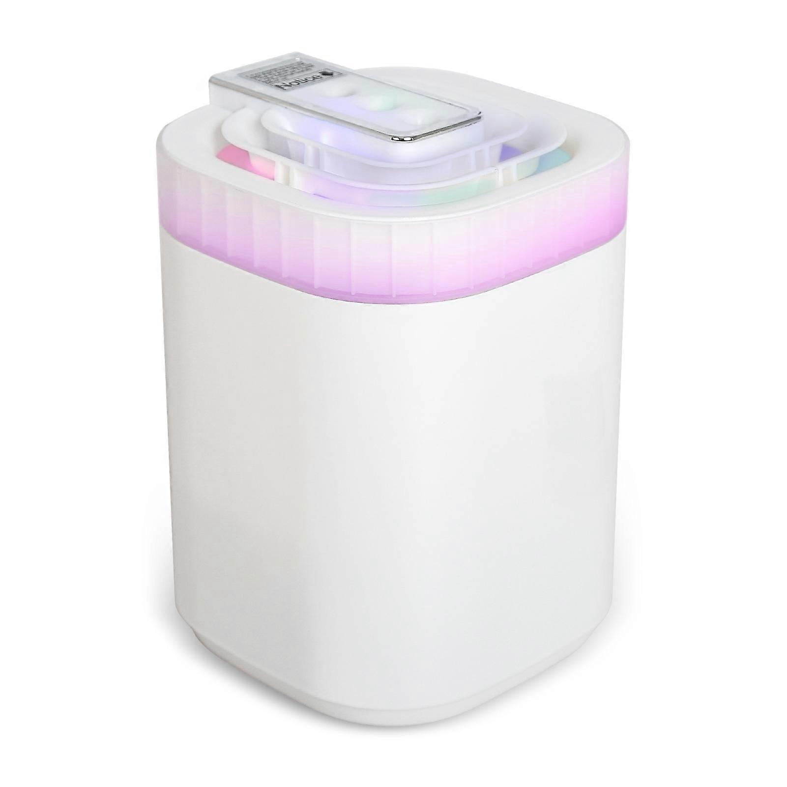 3L Large Capacity Cool Mist Humidifier with Three Nozzles High Mist Output Desktop Plant Humidifier 20dB Quiet Multicolor Light Auto Shut-Off for Bed