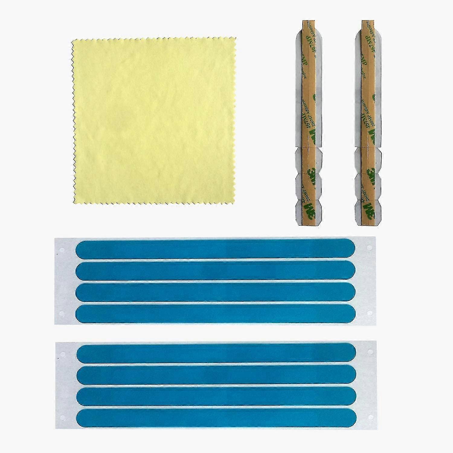 Privacy Filter Adhesive Strips and Slide Mount Tabs for Computer Monitors and Laptops - Replacement Kits