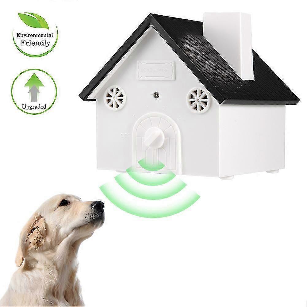 Açık Ultrasonik Köpek Havlama Önleyici Durdurma Havlama Cihazı Kuş Yuvası Şekli Köpekler Eğitimi-İyi