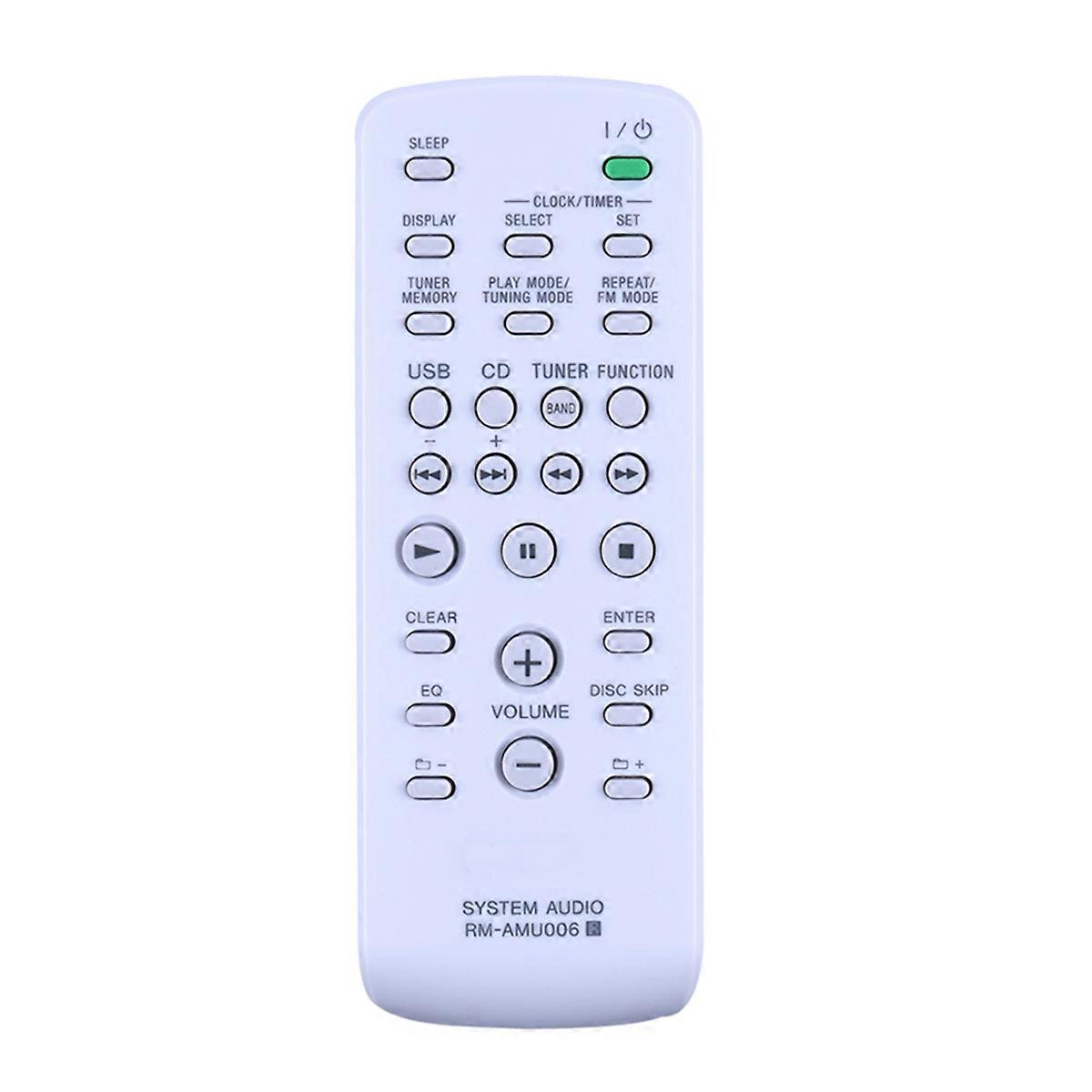 Telecomandă de înlocuire RM-AMU006 pentru sistem mini Hi-Fi pe componente