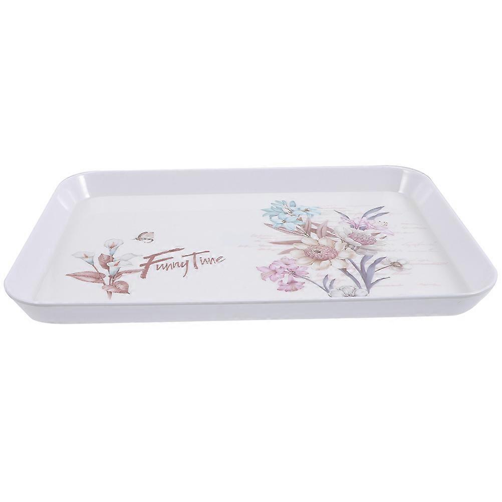 Sushi Storage Plate Reusable Rectangular Dinner Plates For Household Users 1Set