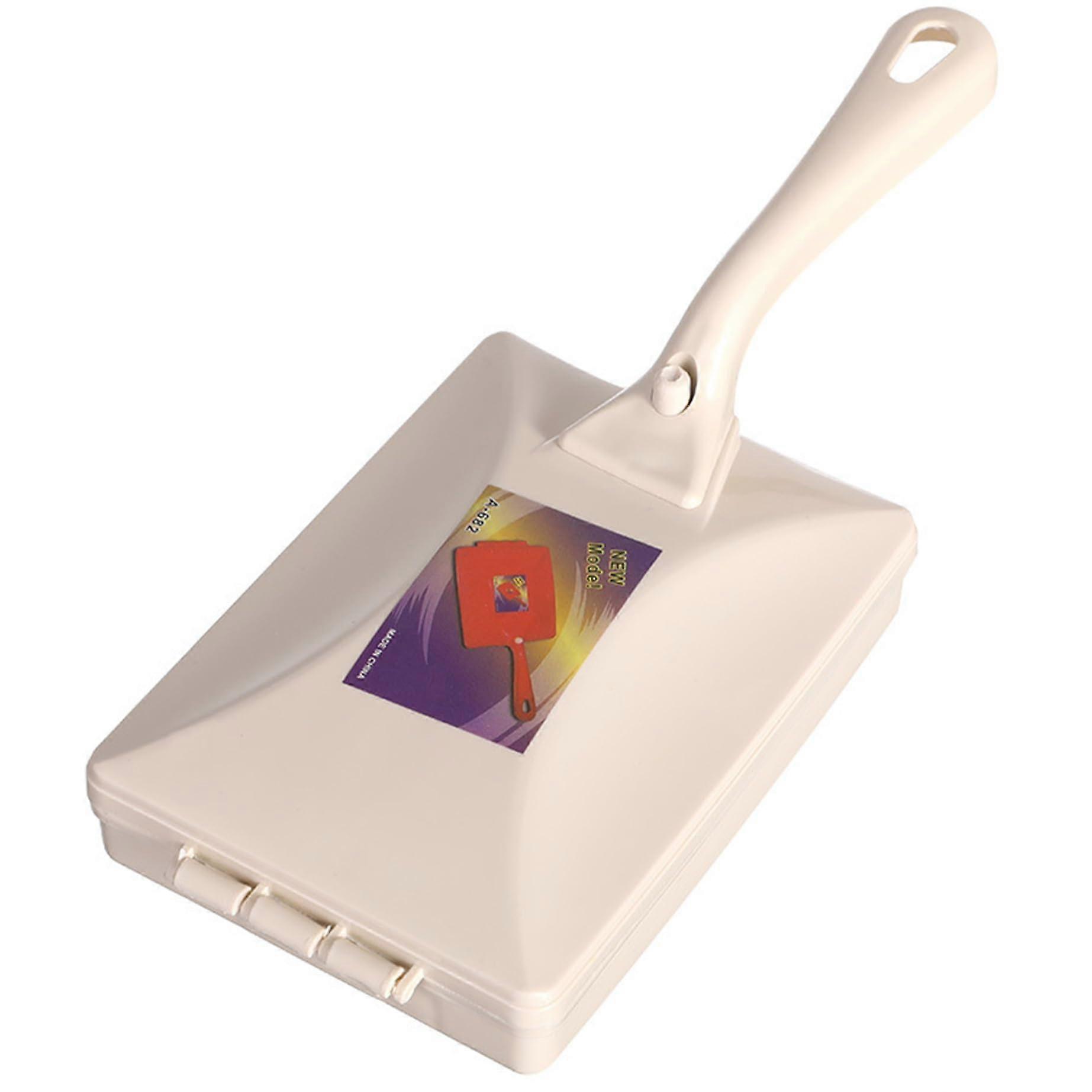 Crumb Sweeper, Hand Brush with 2 Rollers, PP Crumb Catcher for Table, Bed, Sofa, Carpet