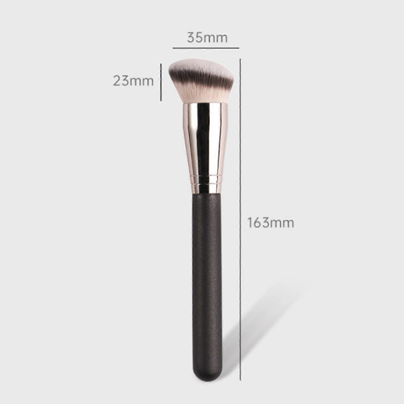 Professional Make Up Brush Soft Synthetic Fiber for Liquid Cream Powder Buffing BlendingOblique Foundation Brush