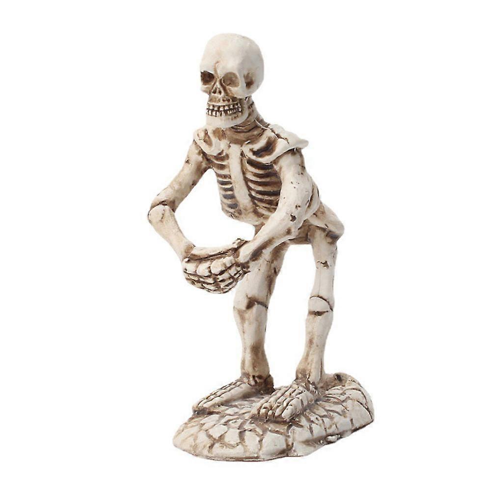 Creative Pen Holder Skeleton Shape Desktop Storage Insert For Home Office Study 1Pack